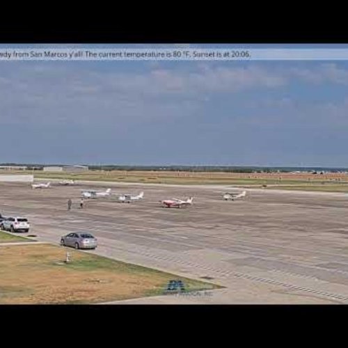 San Marcos Regional Airport Live Webcam
