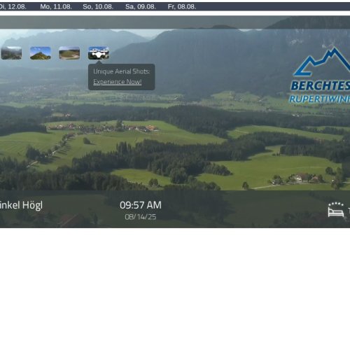 Högl Webcam: Live Views of Berchtesgaden Rupertiwinkel
