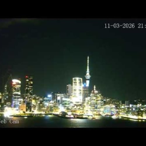 Auckland Sky Tower & Waitematā Harbour Live Stream