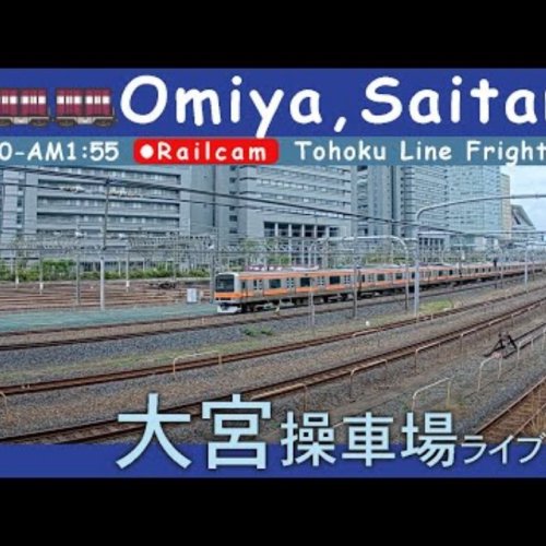 Saitama Shintoshin Train Station, Japan: Live Rail Action