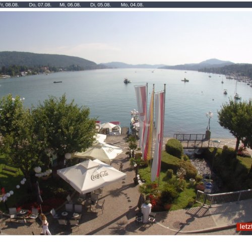 Velden Wörthersee Live Webcam: Strandpark & Lake Views