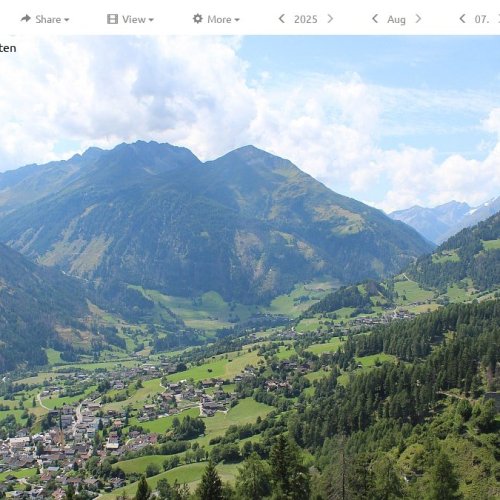 Live Webcam: Virgen Valley Panorama in Austrian Alps