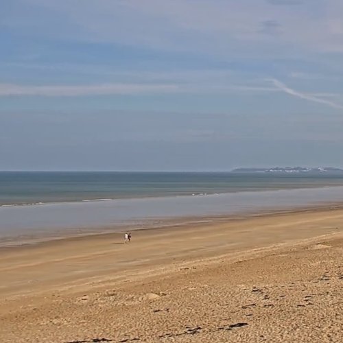 Plage Des Plaisanciers De Jullouville Beach Live View