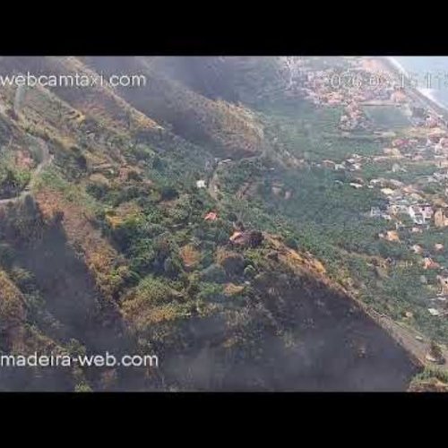 Paul Do Mar Live Webcam: Madeira Coastline View