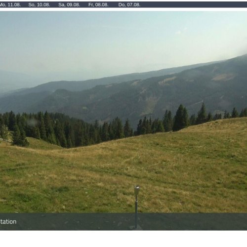 Klippitztörl Live Webcam: Alpine Views at 1810m