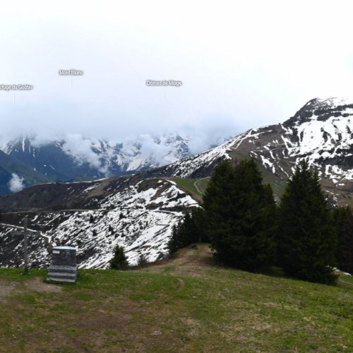 Saint-Gervais Mont-Blanc Mont Joux Live View