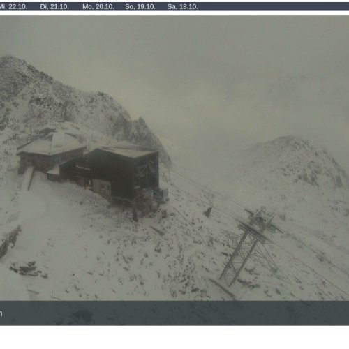 Eggishorn Live Webcam: Aletsch Arena, Swiss Alps