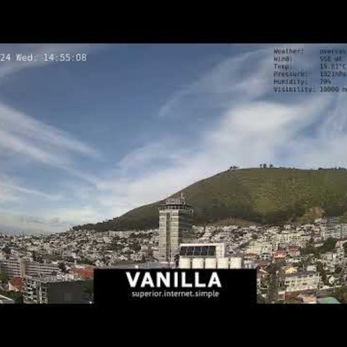 Signal Hill Panorama Twin Towers Live View