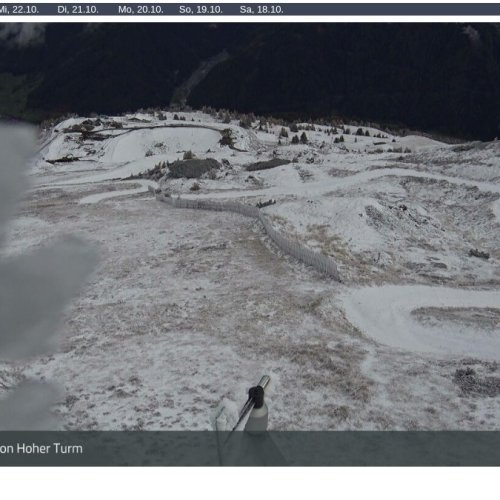 Live from Hoher Turm: Steinach am Brenner Mountain Webcam