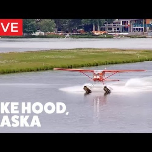 Lake Hood Seaplane Base Live Webcam: Anchorage Aviation Hub