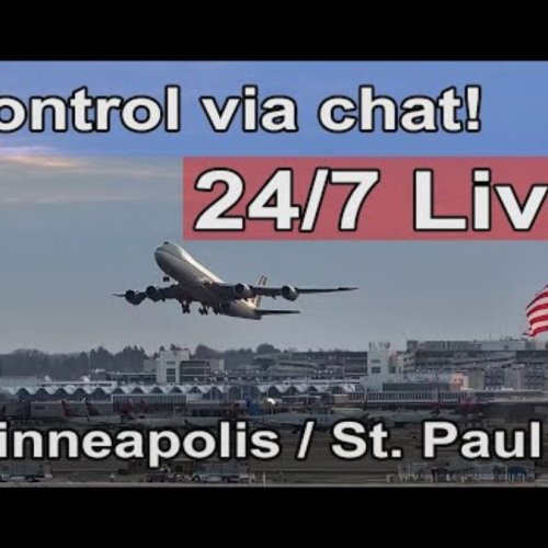 Minneapolis-Saint Paul Airport Live Webcam: MSP Air Traffic & Weather