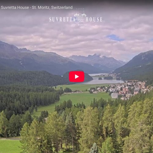 St. Moritz Live Webcam: Engadin Valley & Lake Views from Suvretta House