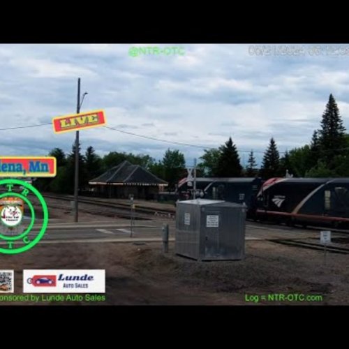 Northern Transcon Railway Webcam: Wadena, Minnesota