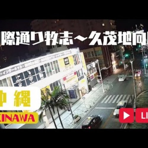 Kokusai-Dori Street Crossing Live View