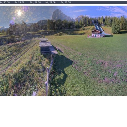 Monte Pana Live Webcam: Dolomites & Val Gardena Views