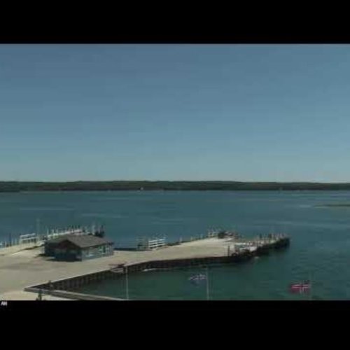 Washington Island Ferry Dock, Wisconsin, USA