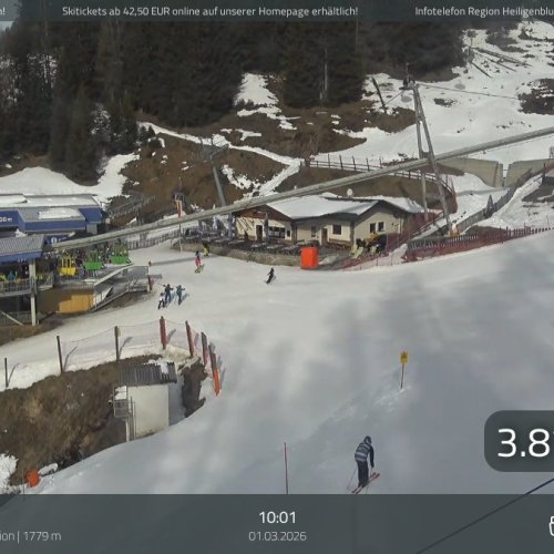 Heiligenblut Rossbach Mittelstation Live Ski Webcam