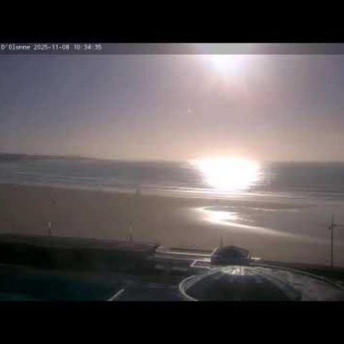 Grande Plage Beach Live Webcam | Les Sables-d'Olonne, France