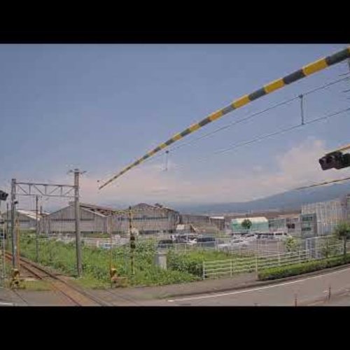 Gakunan Railway Level Crossing Live View