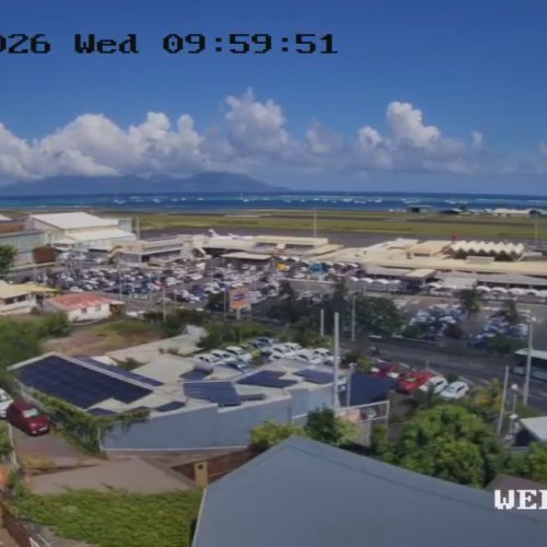 Tahiti Faa'a Airport Live Webcam: Arrivals & Departures in French Polynesia