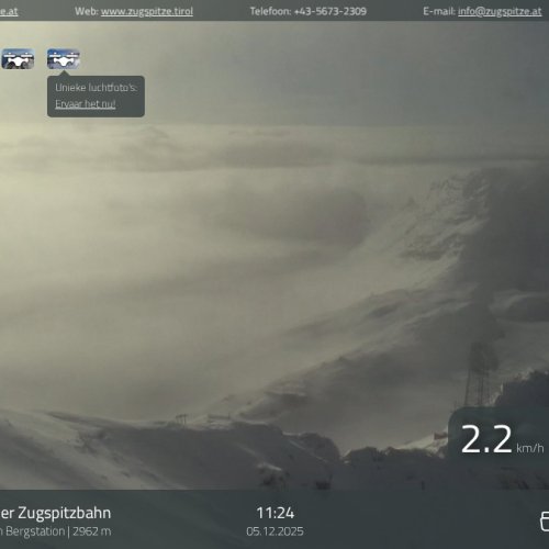 Ehrwald Tiroler Zugspitzbahn: Live Alpine Views from the Summit