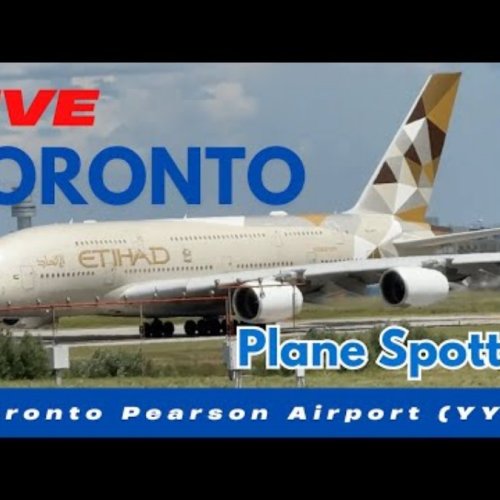 Live Toronto Pearson Airport (YYZ) Plane Spotting Webcam
