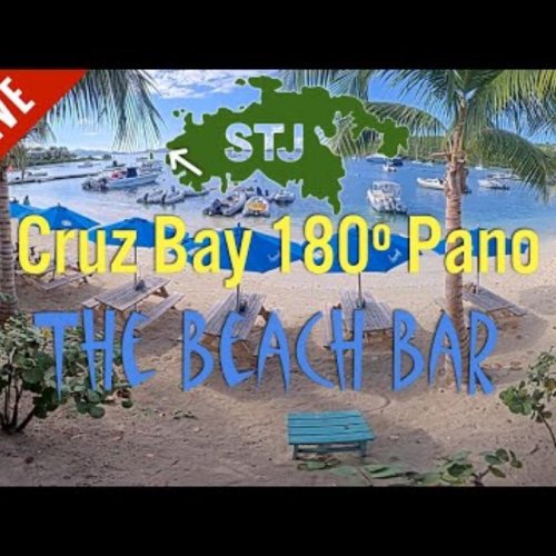 Cruz Bay Beach Live Webcam – St. John, U.S. Virgin Islands