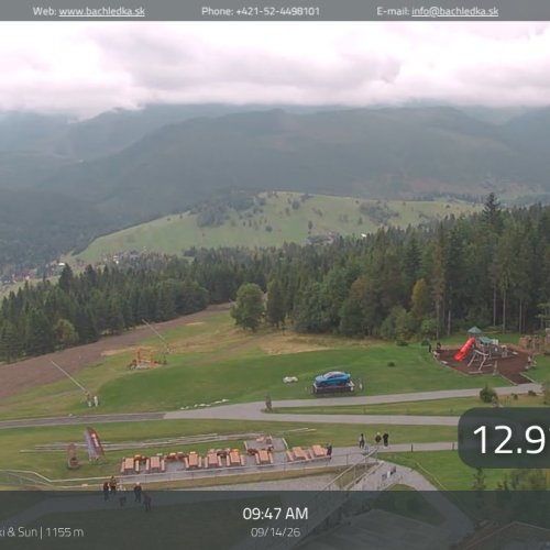 Ždiar, Slovakia: Live Views of Bachledka Ski & Sun Resort