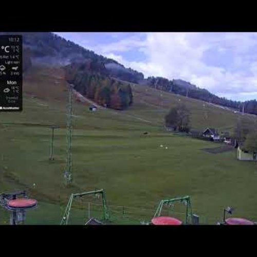 Kranjska Gora Ski Resort Live HD Webcam, Slovenia