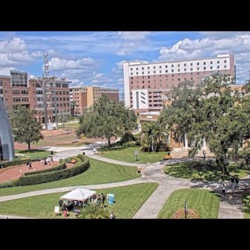 University of Tampa Sykes Plaza Live View