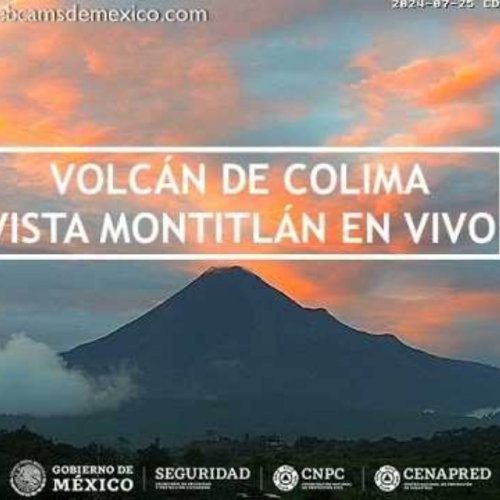 Volcan de Fuego Live Stream from Montitlán, Mexico