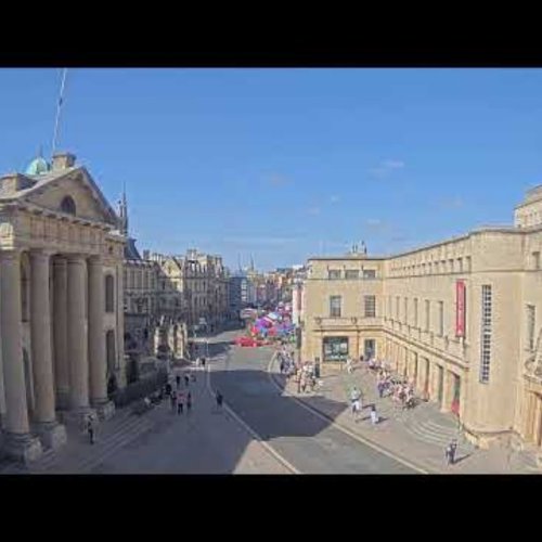 Broad Street Oxford Live: Historic City Centre Webcam