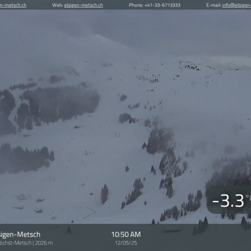 Live Webcam Elsiggen-Metsch: Swiss Alps Ski Center
