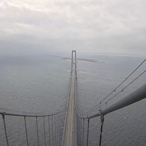 Great Belt Fixed Link Bridge Live Webcam
