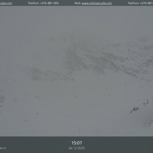 Ordino Arcalís: Live Webcam from Cap de la Coma, Andorra