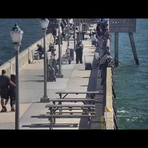 South Johnnie Mercers Fishing Pier Live Cam in Wrightsville Beach, NC