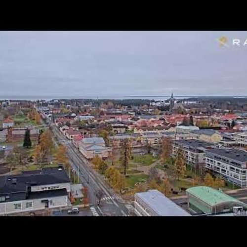 Raahe City Live Webcam: Coastal Finland Views