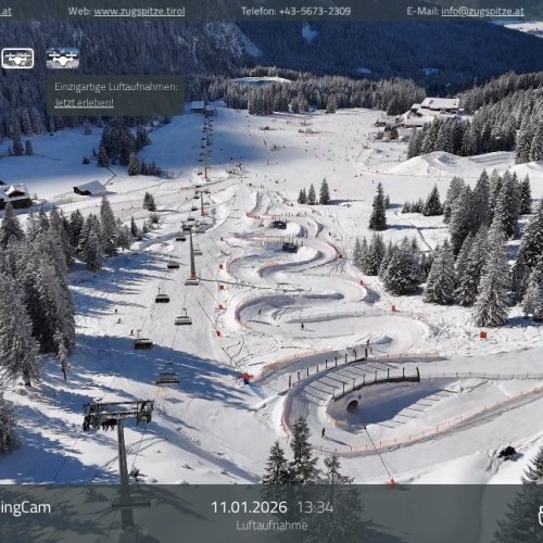 Ehrwald Zugspitze Flyingcam in HD