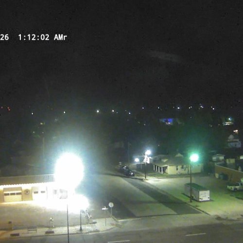 Limon Colorado Live Webcam: Town Center Night View & Weather