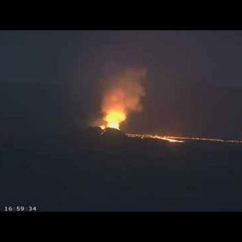 Sýlingarfell Lava Field Live Stream in Grindavík, Iceland