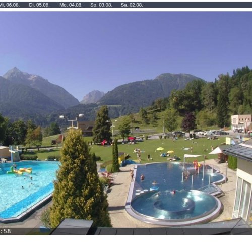 Aquarena Kötschach-Mauthen Live Webcam: Alpine Pool Views