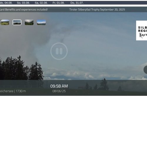Kellerjoch Speichersee Live Webcam: Alpine Views from 1730m