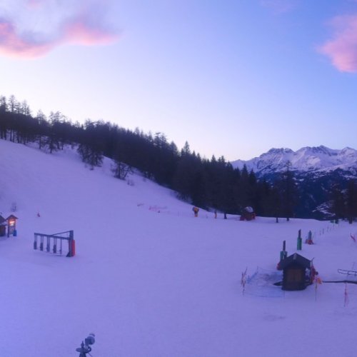 Live from Pra Loup Clos du Serre at 1820m