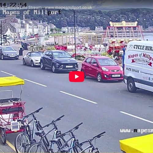 Live from Millport, Isle of Cumbrae: Coastal Views & Island Life
