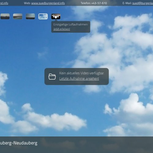 Stegersbach Live Webcam: Burgauberg-Neudauberg View in HD