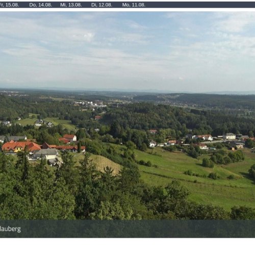 Stegersbach Burgauberg-Neudauberg Live Webcam: Scenic Austrian Hills