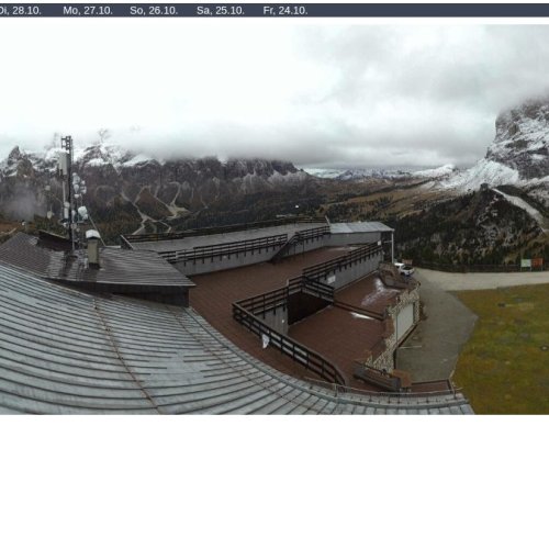 Ciampinoi Webcam: Live Dolomites Views from Val Gardena / Gröden