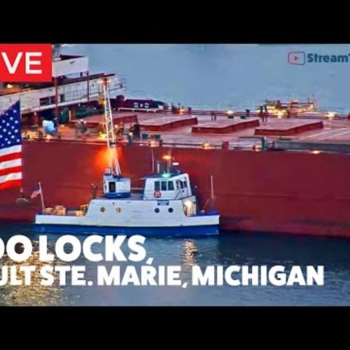 Soo Locks Live Webcam – Sault Ste. Marie, Michigan 🚢