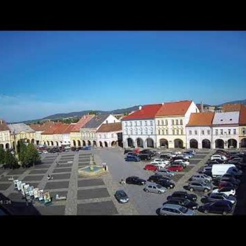 Jičín Wallenstein Square Live Webcam: Historic Views, Czechia