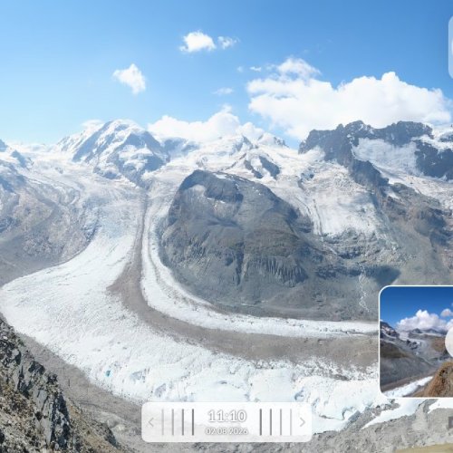Zermatt Gornergrat Live Cam: Alpine Peaks & Glacier Views